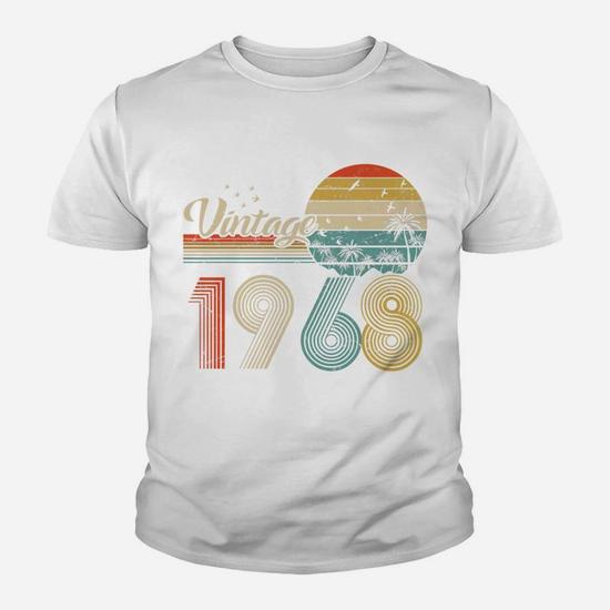 51st Birthday Vintage 1968 T-Shirt Men Women