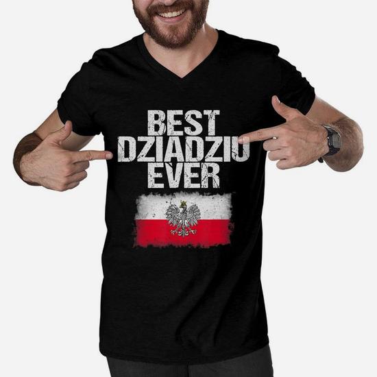 Vintage Design Dziadzio Gift For Polish Grandpa T-Shirt Vintage Design Dziadzio Gift For Polish Grandpa T-Shirt