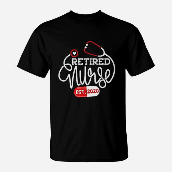 retired nurse tee shirts
