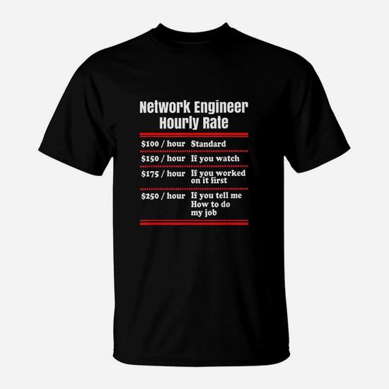 Funny Network Engineer Graphic Information Technology Gift T-Shirt