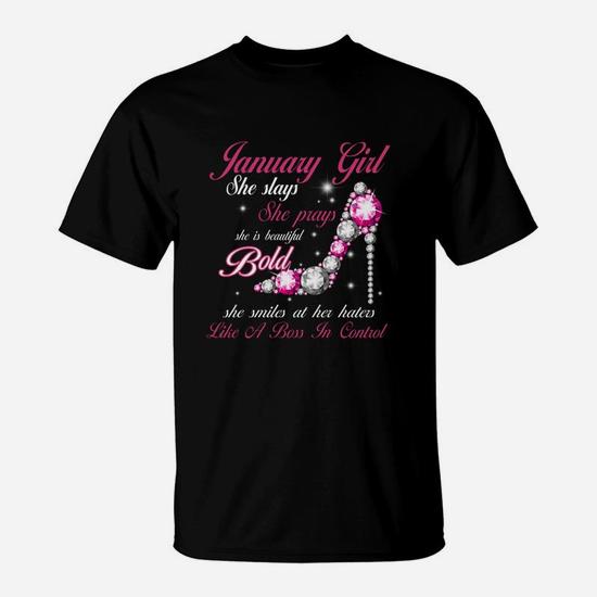 November Girl She Slays She Prays Beautiful Birthday T Shirt November Girl She Slays She Prays Beautiful Birthday T Shirt
