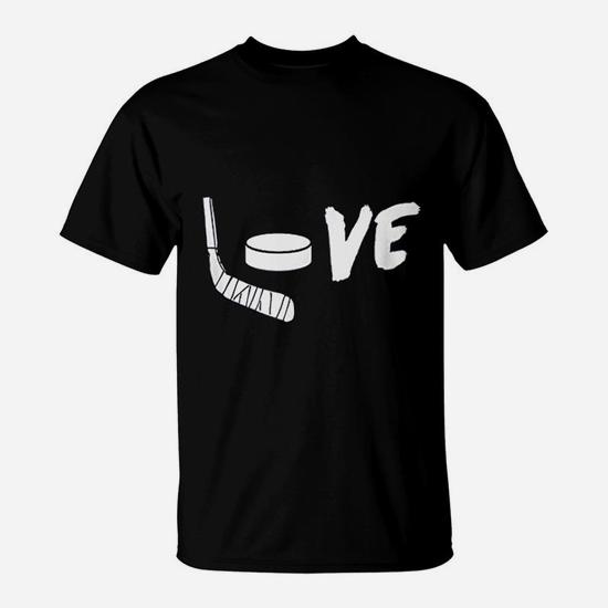 Love Hockey - Ice Hockey Shirt & Gift For Hockey Fans Love Hockey - Ice Hockey Shirt & Gift For Hockey Fans