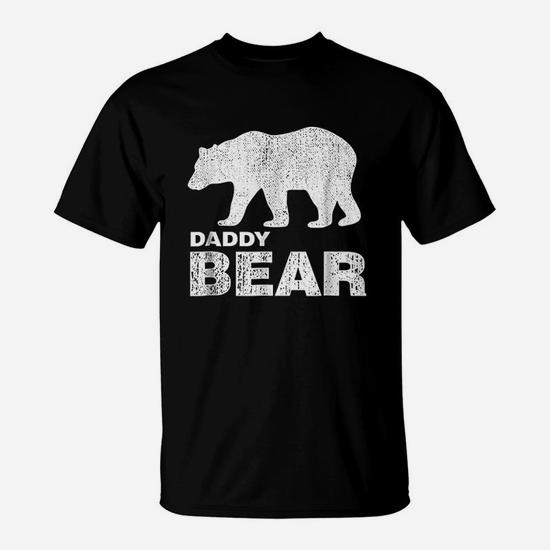 Papa Or Daddy Bear Distressed T-Shirt Papa Or Daddy Bear Distressed T-Shirt