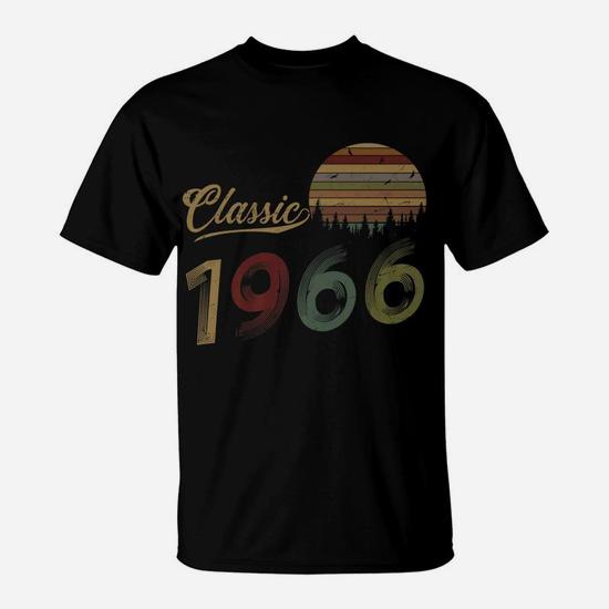 53rd Birthday Gift Vintage 1966 T Shirt Classic Men Women
