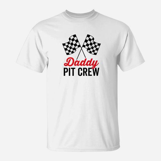 Dad Pit Crew Shirt For Racing Party Costume Dad Pit Crew Shirt For Racing Party Costume