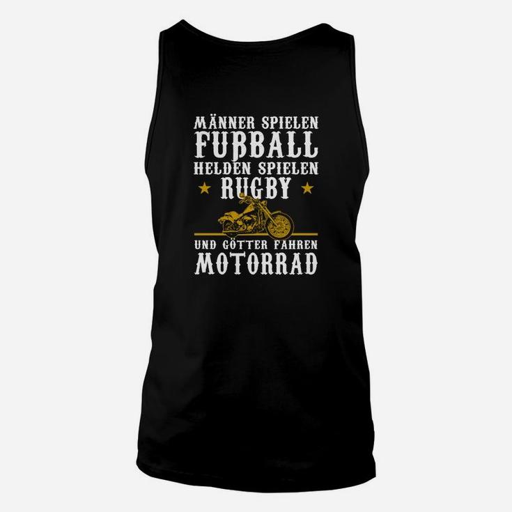 Motorrad Helden Rugby Unisex TankTop für Herren, Lustiges Spruch Unisex TankTop