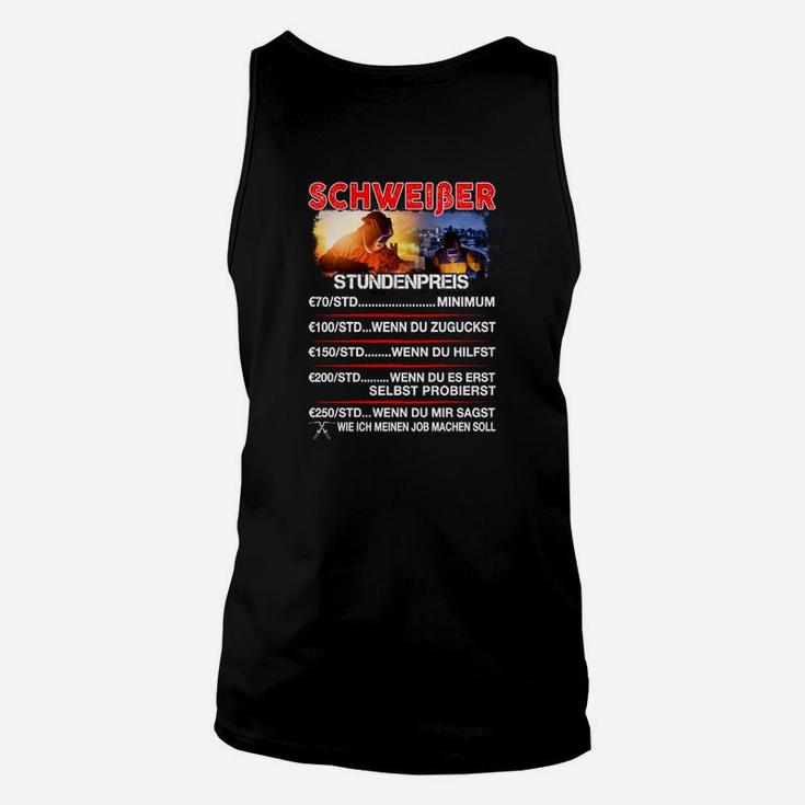 Schweißer Unisex TankTop mit Humorvollem Spruch, Lustige Berufs Kleidung