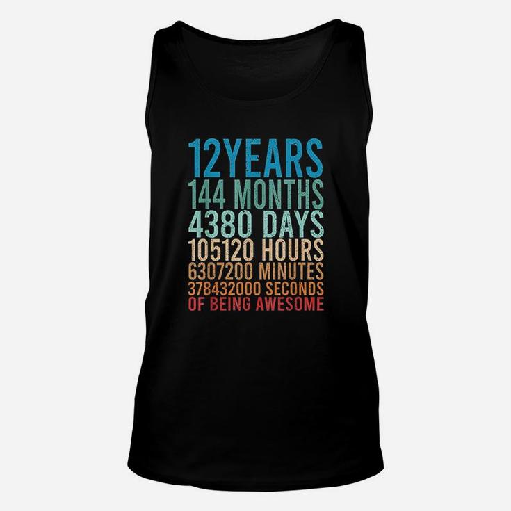 1878 Years Old 1878th Birthday Gift Vintage Retro 144 Months  Unisex Tank Top