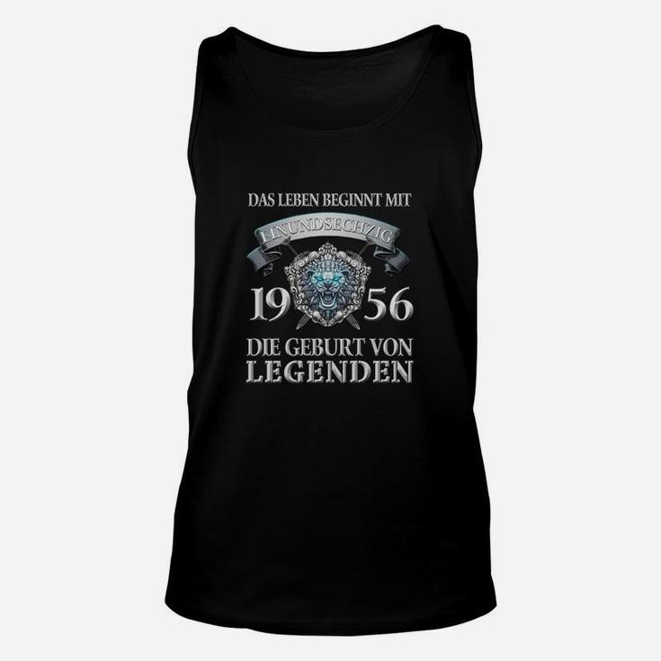 1956 Geburt von Legenden Unisex TankTop für Herren, Retro Geburtsjahr Design