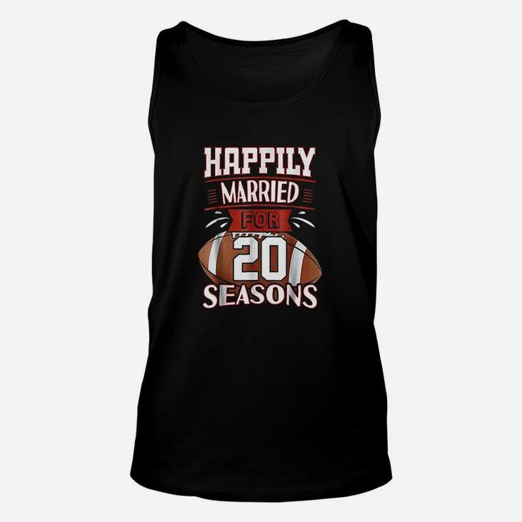 20 Years Marriage 20th Anniversary Gift Idea Unisex Tank Top