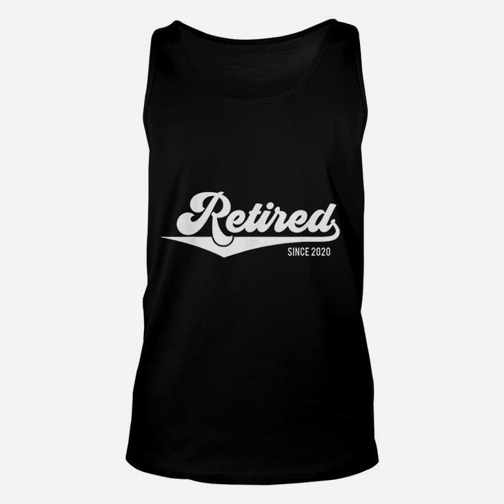 2020 Retirement Party Retired Since 2020 Gift Unisex Tank Top