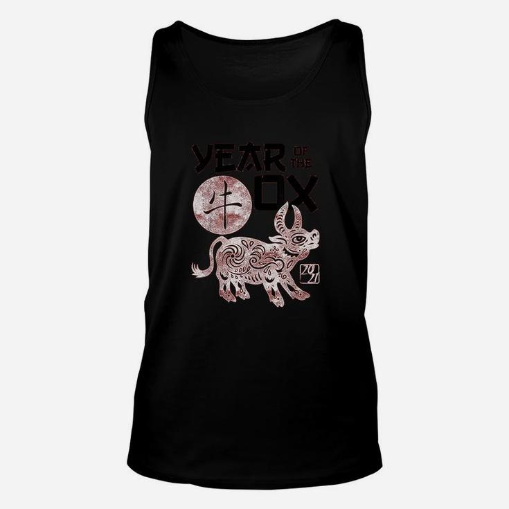 2021 Year Of The Ox Chinese Zodiac Chinese New Year Unisex Tank Top