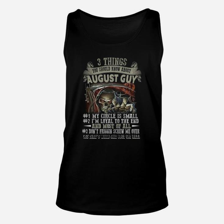 3 Things You Should Know About August Guy Unisex Tank Top