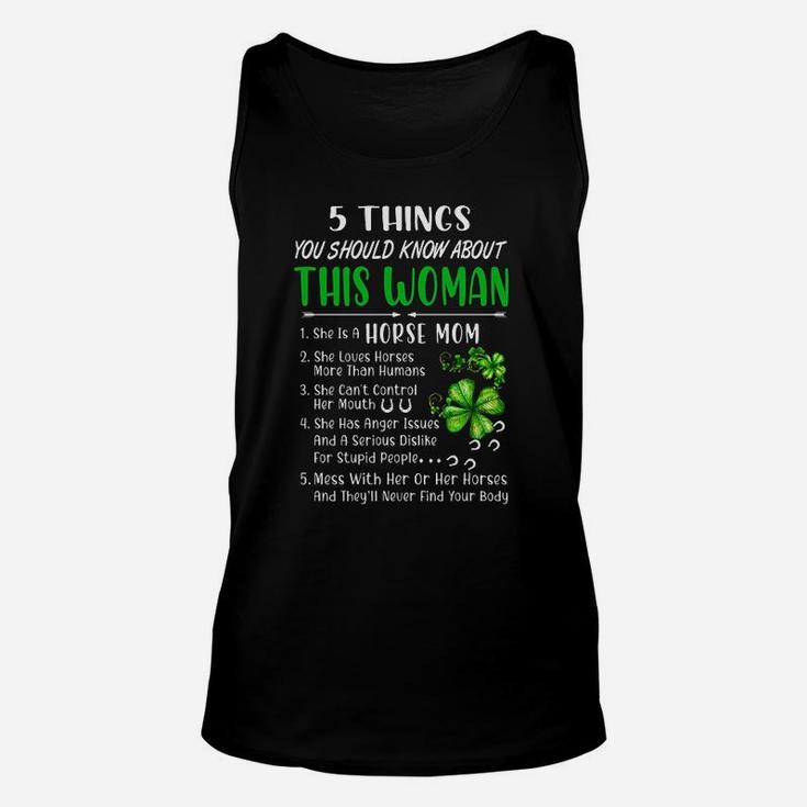 5 Things You Should Know About This Woman St Patricks Day Unisex Tank Top