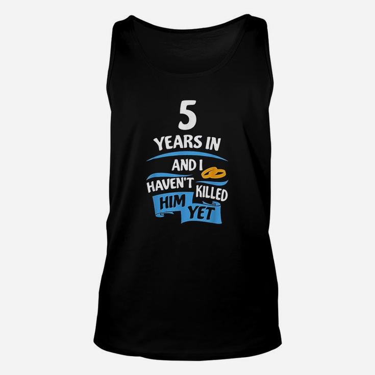5 Years Anniversary Gift Idea For Her 5th Wedding Unisex Tank Top