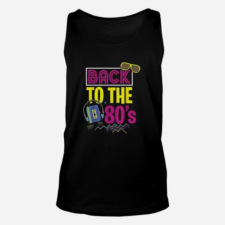 80s Party Theme Party Outfit Costume Vintage Retro Unisex Tank Top