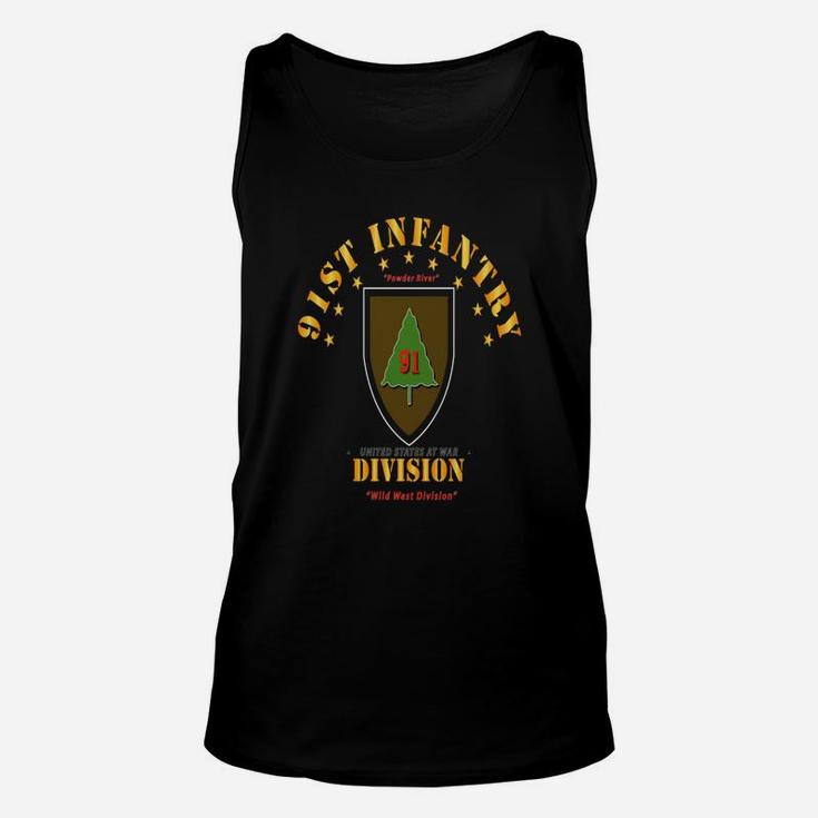 91st Infantry Division Wild West Division Unisex Tank Top