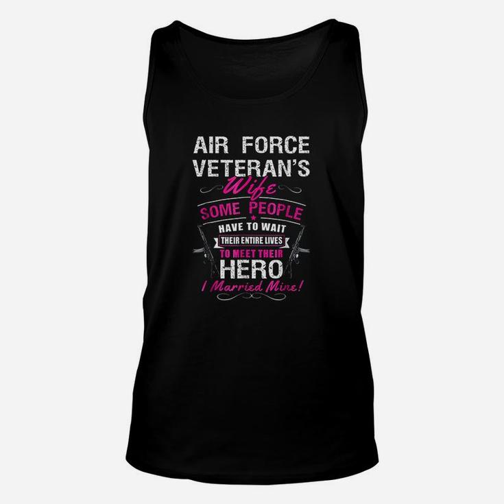 Air Force Veterans Wife Unisex Tank Top