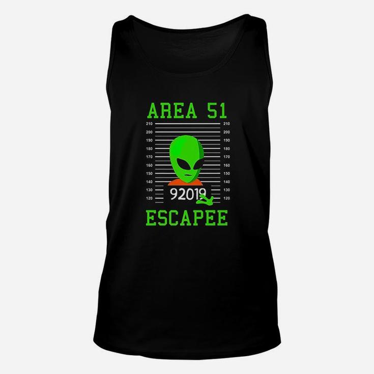 Alien Escapee Area 51 Cute Vintage Halloween Unisex Tank Top