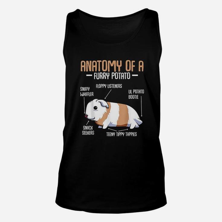 Anatomy Of A Furry Potato Guinea Pig Household Pet Animal Unisex Tank Top