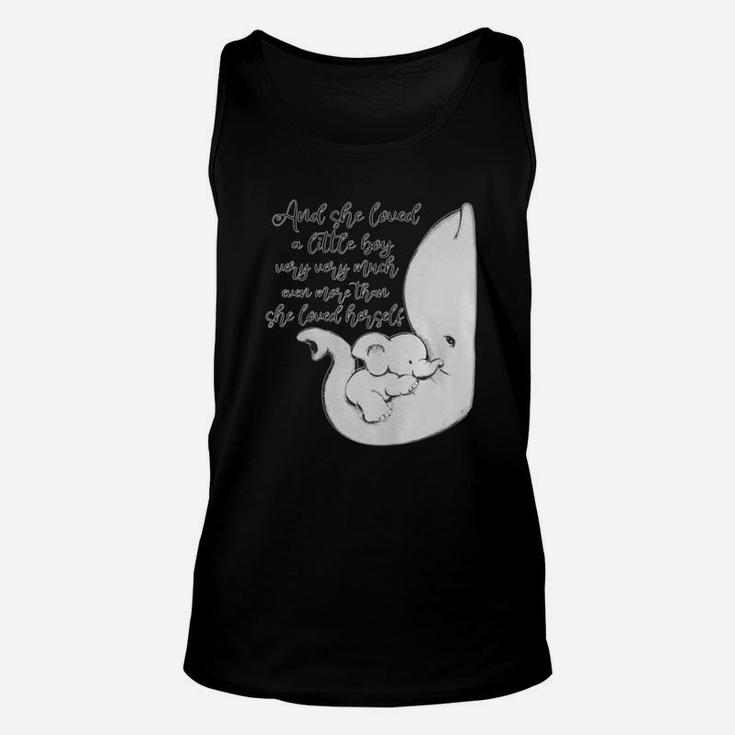 And She Loved A Little Boy Very Very Much Even More Than T-shirt Unisex Tank Top