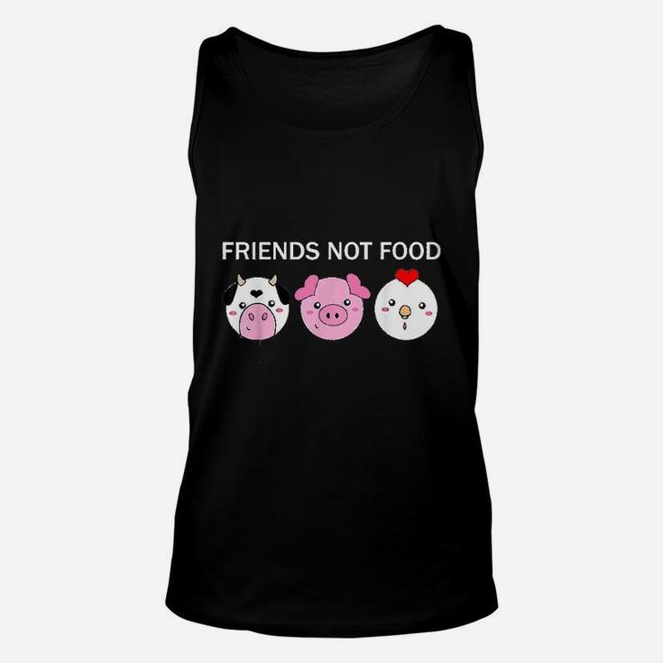 Animals Are Friends Not Food Vegan Vegetarian Great Gift Unisex Tank Top