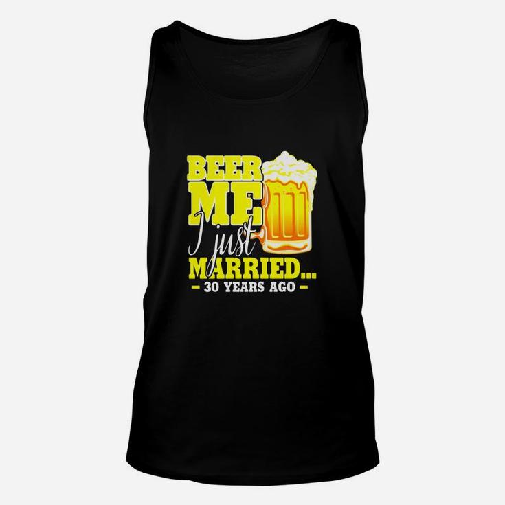 Anniversary Gift 30th 30 Years Wedding Anniversary Gift Unisex Tank Top