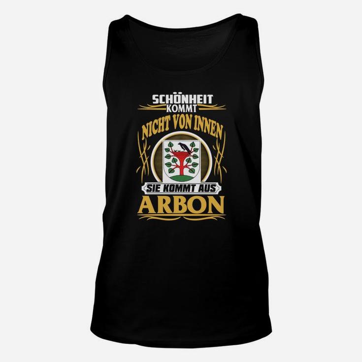 Arbon Stolz Unisex TankTop: Schönheit aus Arbon, Einzigartiges Design