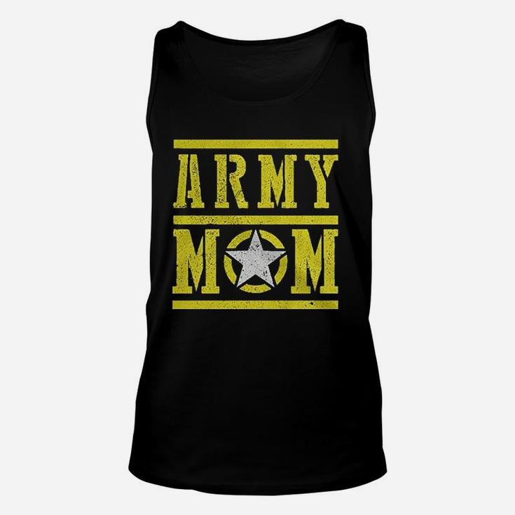 Army Mom Graphic Proud Gift For Mom Mothers Day Unisex Tank Top