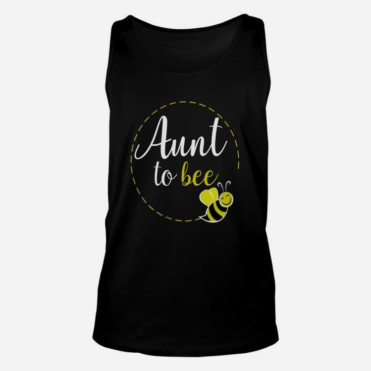 Aunt To Bee Shirt New Aunt To Be Funny Cute Gift Unisex Tank Top
