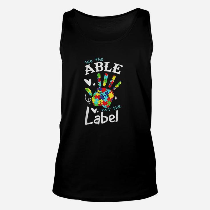 Autism Awareness Gift, Autism Gift, Disability Support Unisex Tank Top