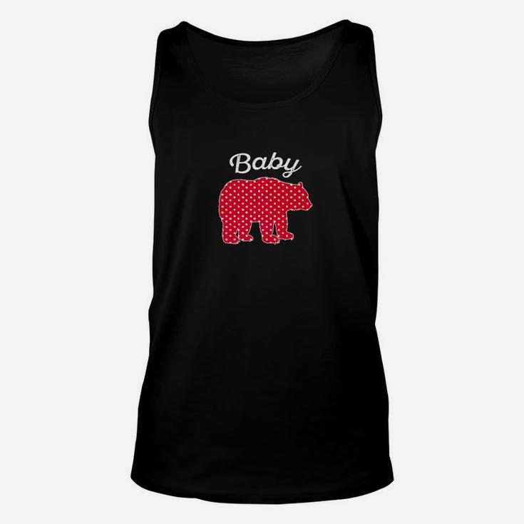 Baby Bear Red Matching Family Pajama Gift Unisex Tank Top