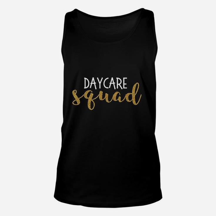 Back To School Team Gift For Daycare Provider Daycare Squad Unisex Tank Top