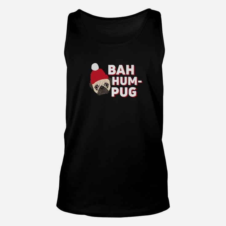 Bah Hum Pug Christmas Pugs Dog Lovers Funny Unisex Tank Top