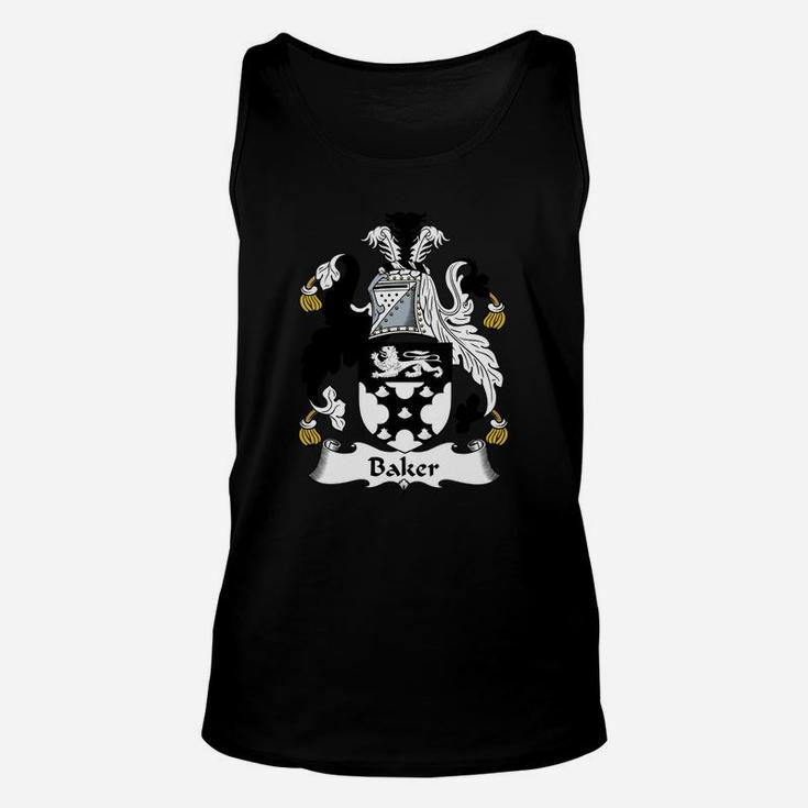 Baker Family Crest / Coat Of Arms British Family Crests Unisex Tank Top
