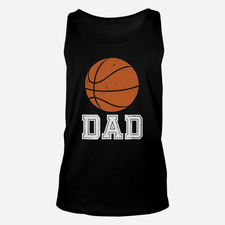 Basketball Dad Ball Graphic T-shirt For Baller Daddies Unisex Tank Top