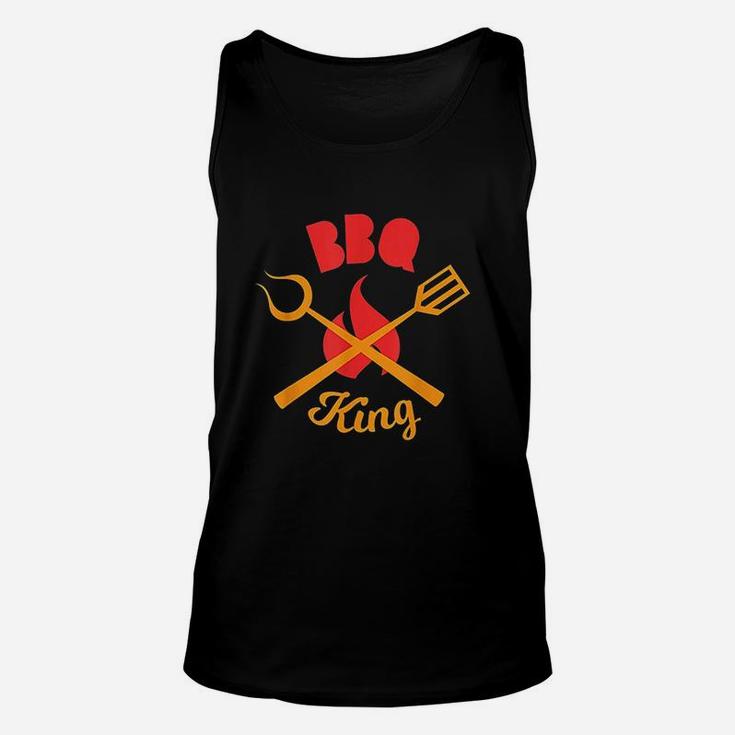 Bbq King Hot Grilled Barbecue Tools Grilling Gift For Dad Unisex Tank Top