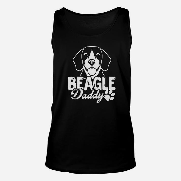 Beagle Daddy, best christmas gifts for dad Unisex Tank Top