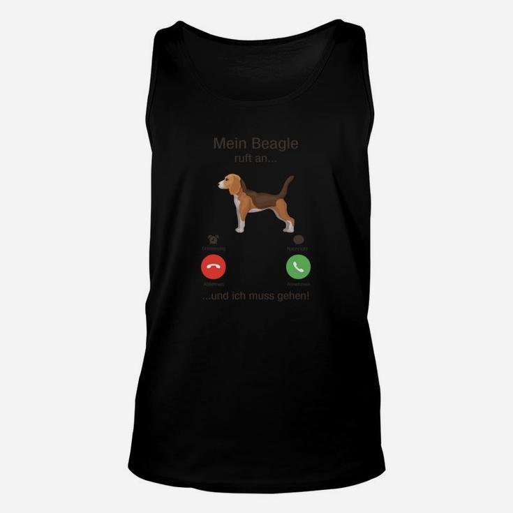 Beagle-Liebhaber Unisex TankTop, Witziger Spruch für Hundefreunde