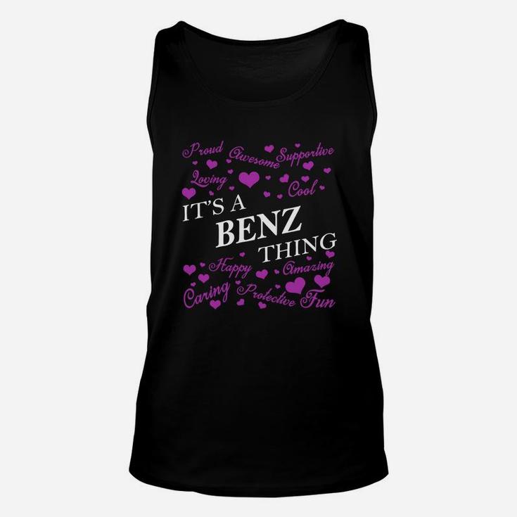 Benz Shirts - It's A Benz Thing Name Shirts Unisex Tank Top