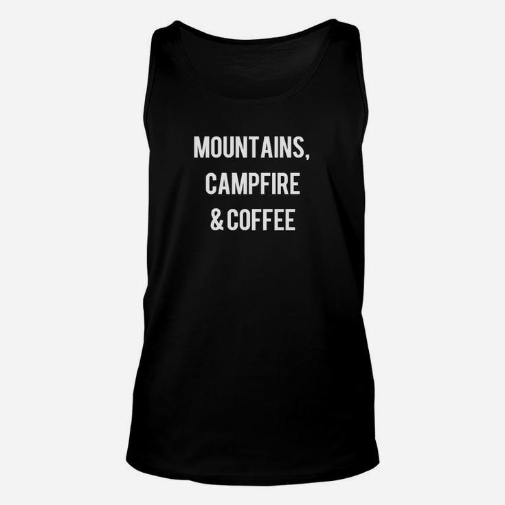 Berge Lagerfeuer- Und Kaffee- TankTop