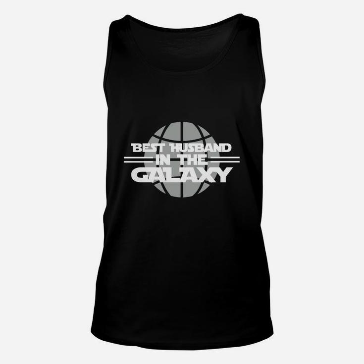 Best Husband In The Galaxy Gift Proud Couple Husband And Wife Best Husband In The Galaxy Unisex Tank Top