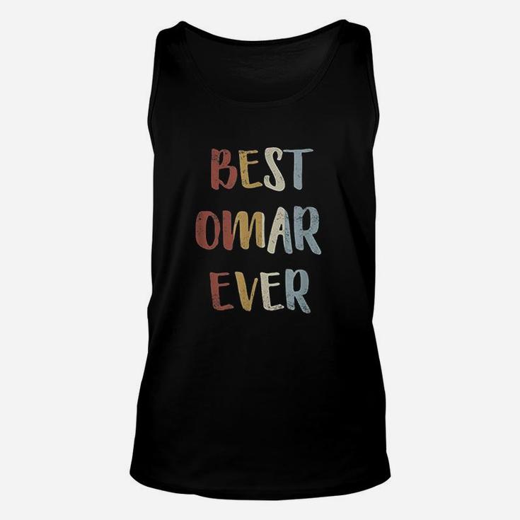 Best Omar Ever Retro Vintage First Name Gift Unisex Tank Top