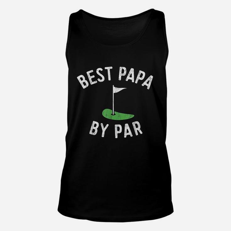 Best Papa By Par Funny Golf, best christmas gifts for dad Unisex Tank Top