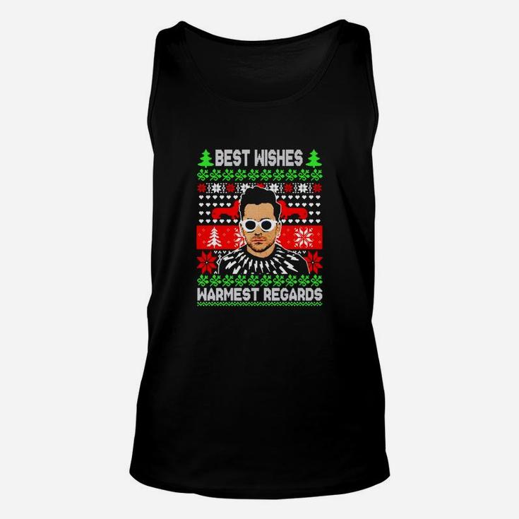 Best Wishes Warmest Regards Christmas Ugly Unisex Tank Top