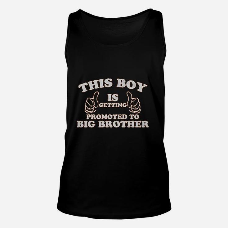 Big Boys' This Boy Is Getting Promoted To Big Brother Youth Unisex Tank Top