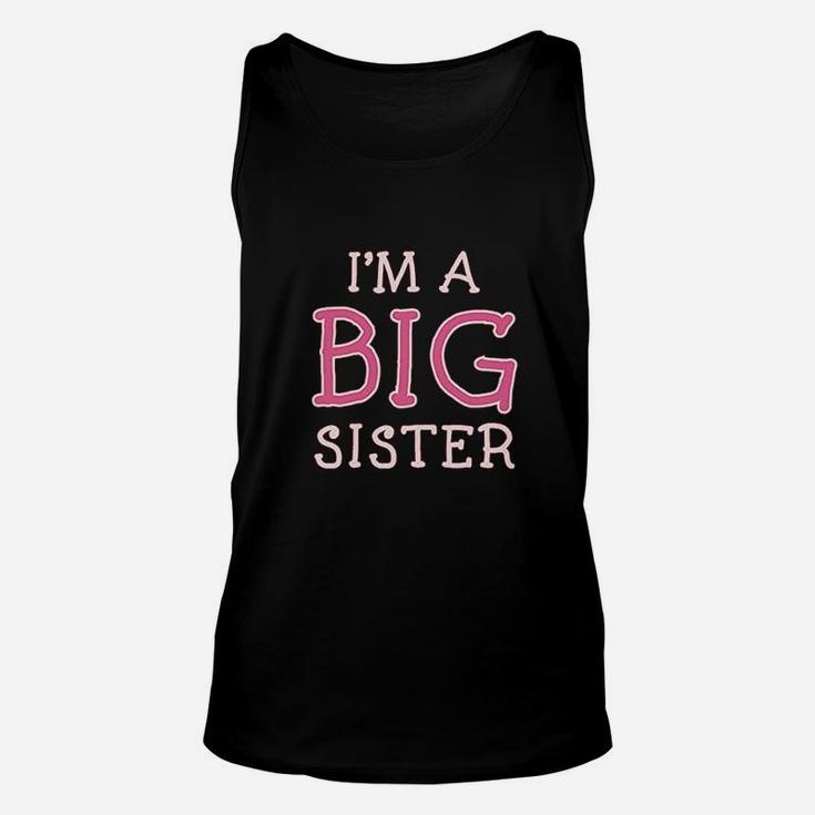 Big Sister Siblings Gift Im A Big Sister Unisex Tank Top
