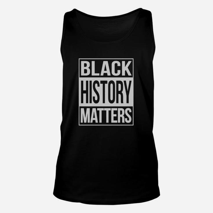 Black History Matters Unisex Tank Top