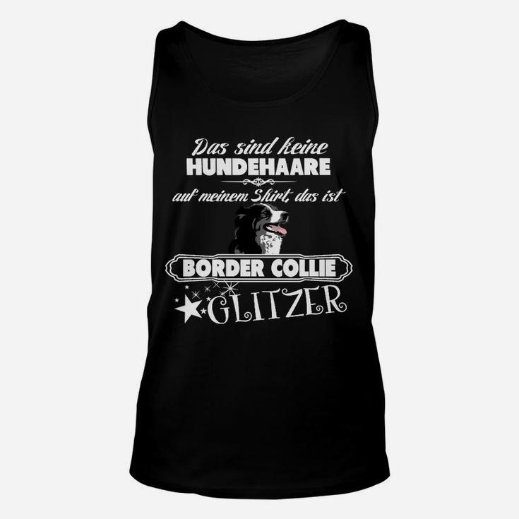 Border Collie Glitzer Unisex TankTop für Hundeliebhaber