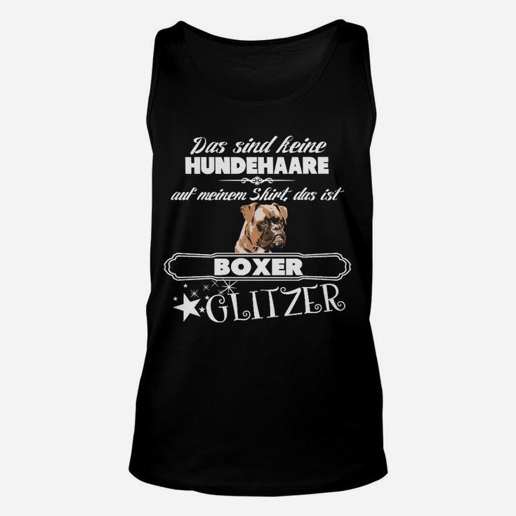 Boxer Glitzer Hundeliebhaber Unisex TankTop | Hundezauber Spruch